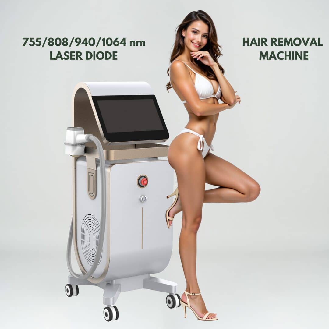 Four Wavelengths Diode Laser Hair Removal Machine - SNKOO BEAUTY