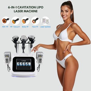 6-in-1 Cavitation Lipo Laser Machine