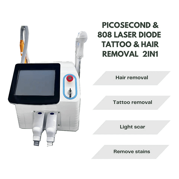 Picosecond + 808nm Laser Diode hair removal Machine - SNKOO BEAUTY
