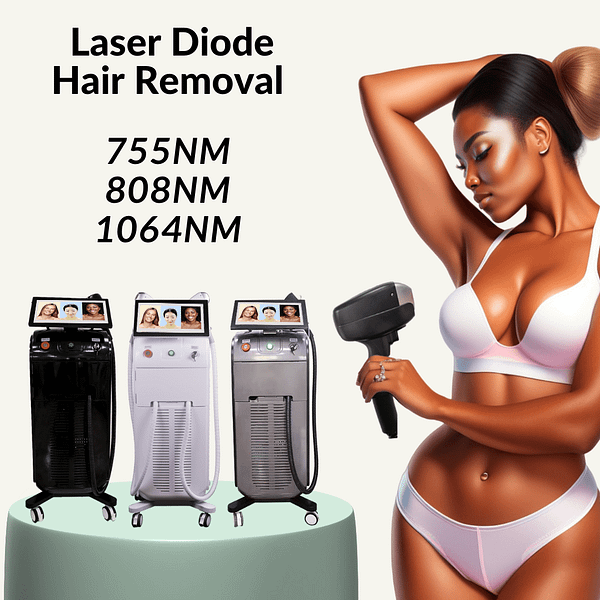 755/808/1064 Laser Diode Hair Removal Machine - SNKOO BEAUTY