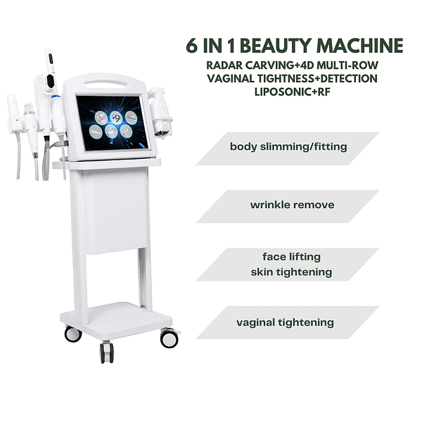 Multifunction 6 in 1 HIFU Beauty Machine - SNKOO BEAUTY