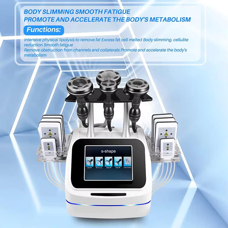 6-in-1 Cavitation Lipo Laser Machine - SNKOO BEAUTY